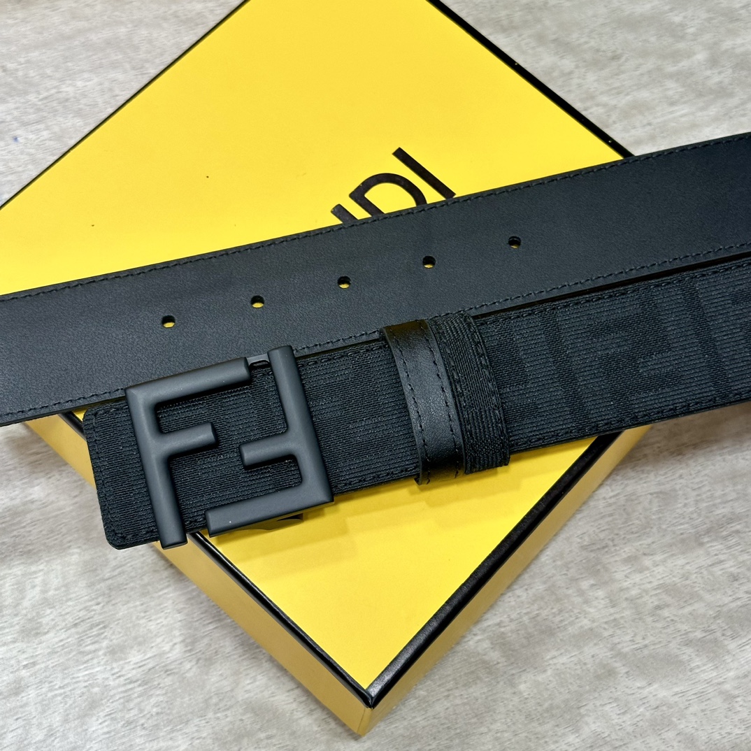 Fendi Leather Belts 1:1 Mirror Version