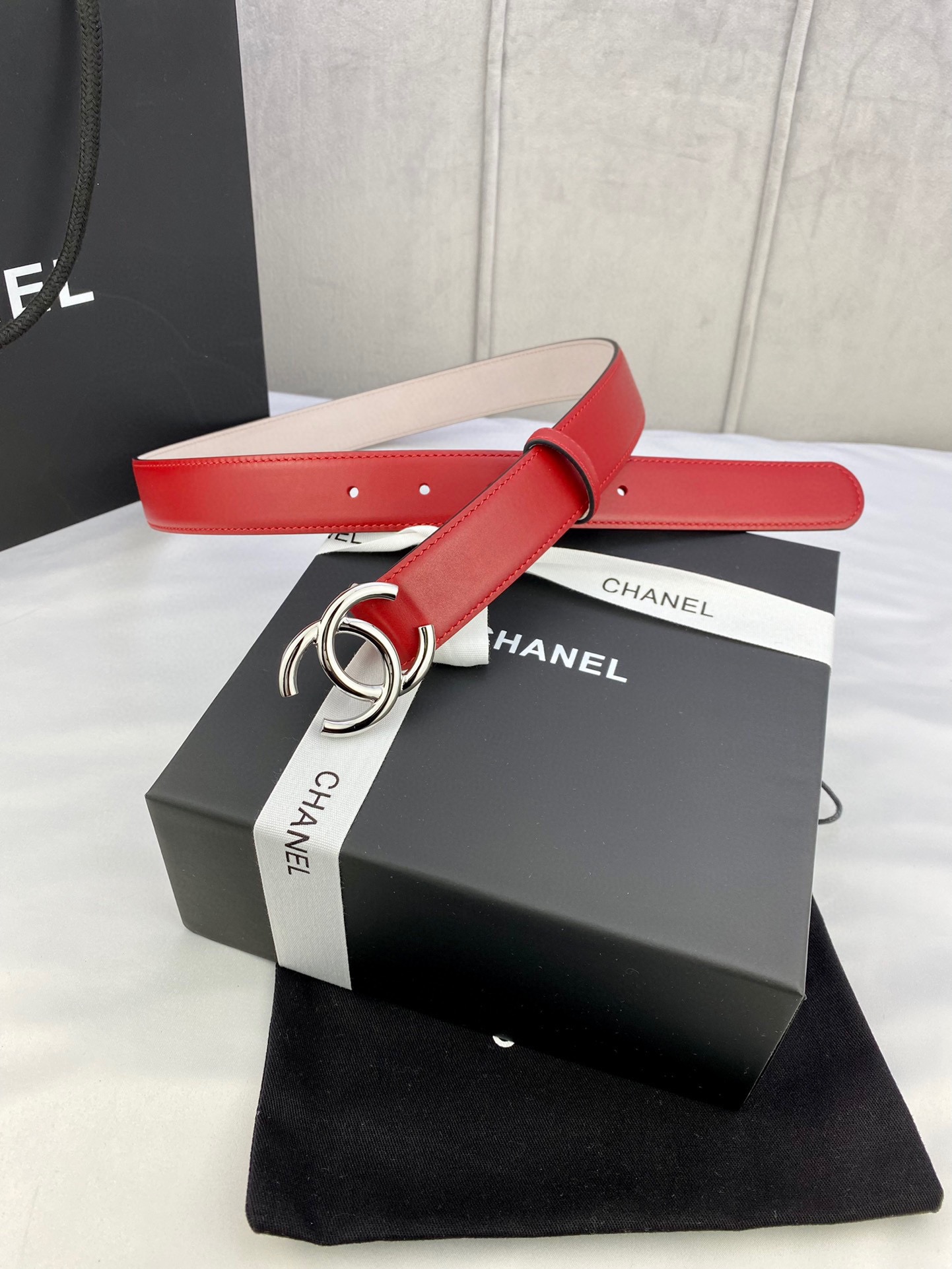 Chanel Leather Belts 1:1 Mirror Version