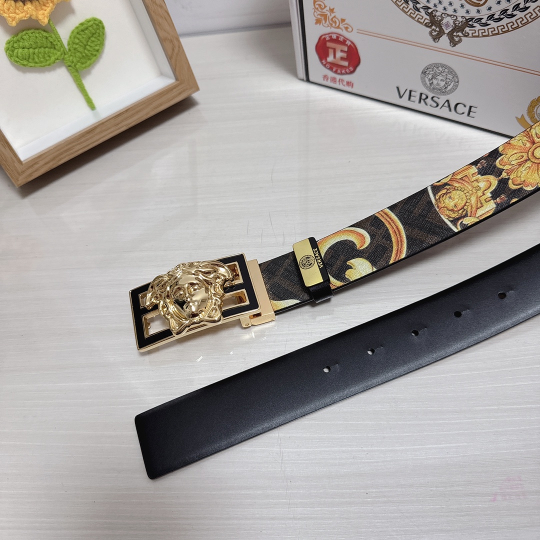 Versace Leather Belts 1:1 Mirror Version