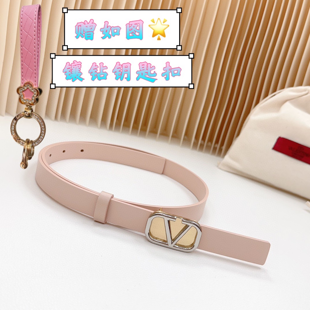 Valentino Leather Belts 1:1 Mirror Version