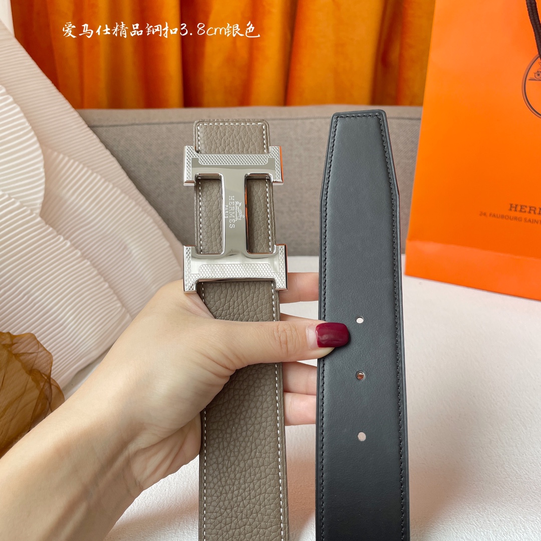 Hermes Leather Belts 1:1 Mirror Version