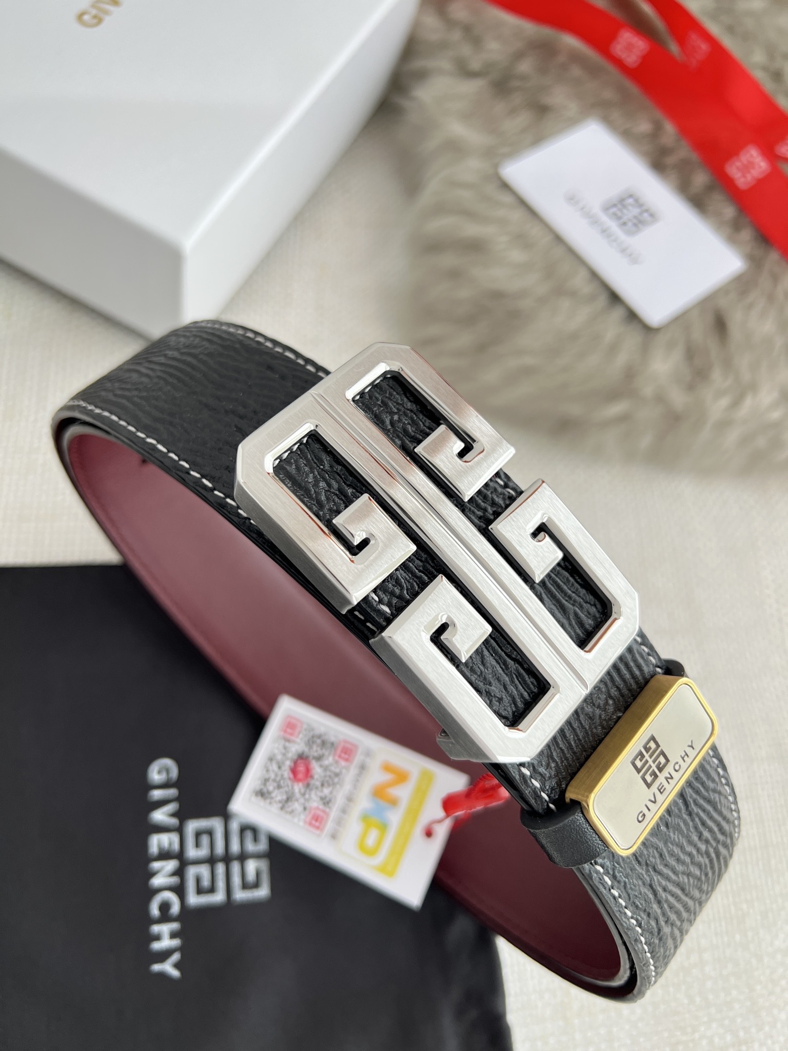 Givenchy Leather Belts 1:1 Mirror Version