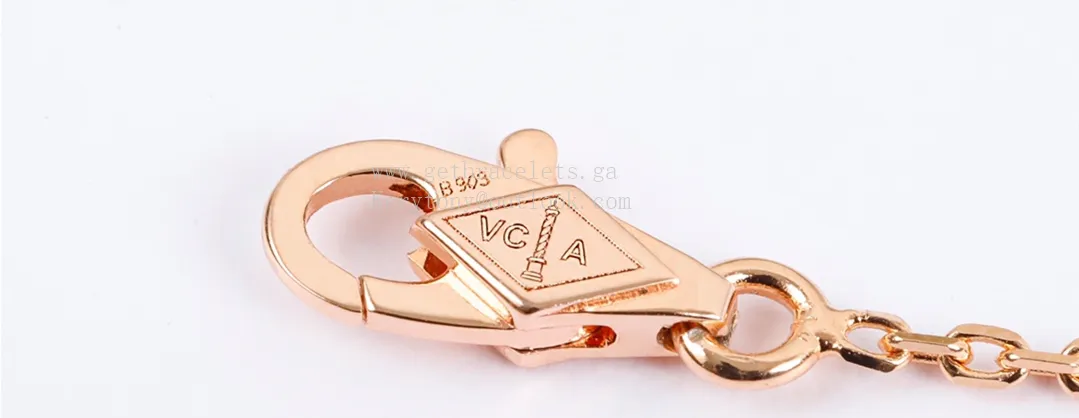 Van Cleef Arpels Sweet Alhambra Bracelet 6 Motifs Rose Gold