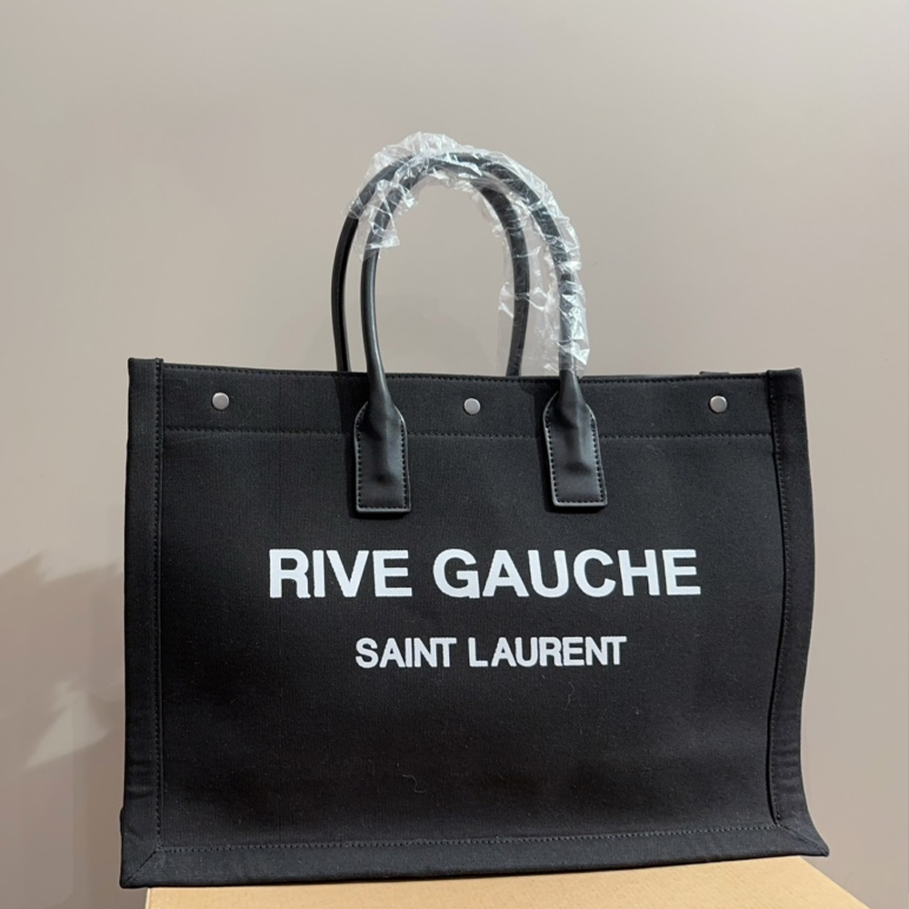 Saint Laurent YSL  Rive Gauche Canvas Tote bag Handbag(Replica)
