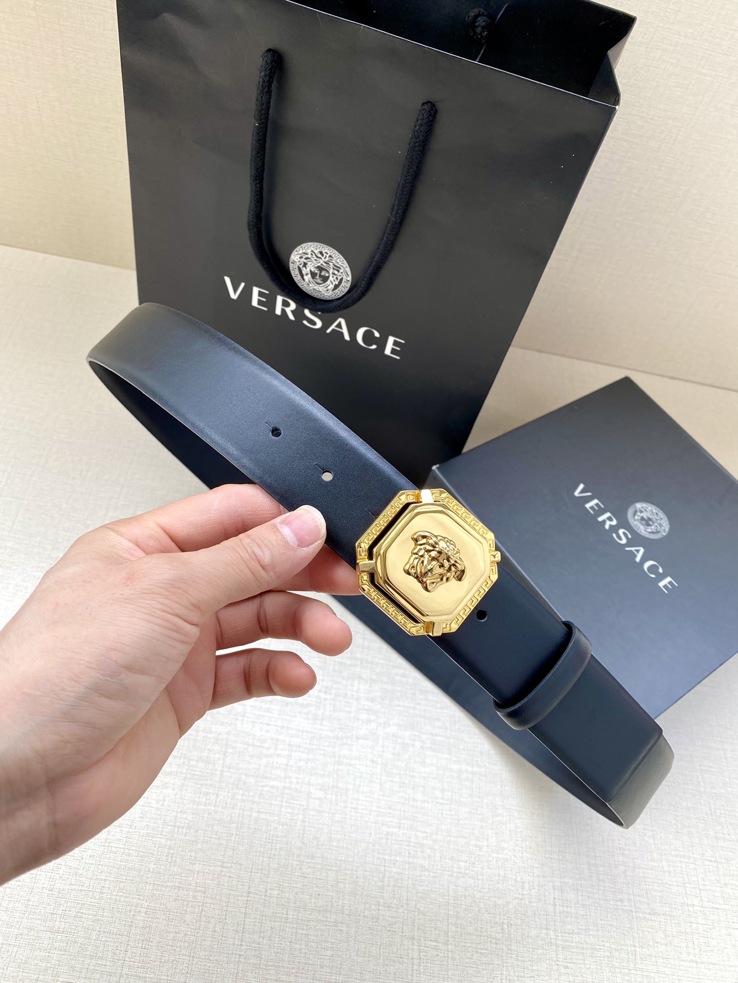 Versace Leather Belts 1:1 Mirror Version