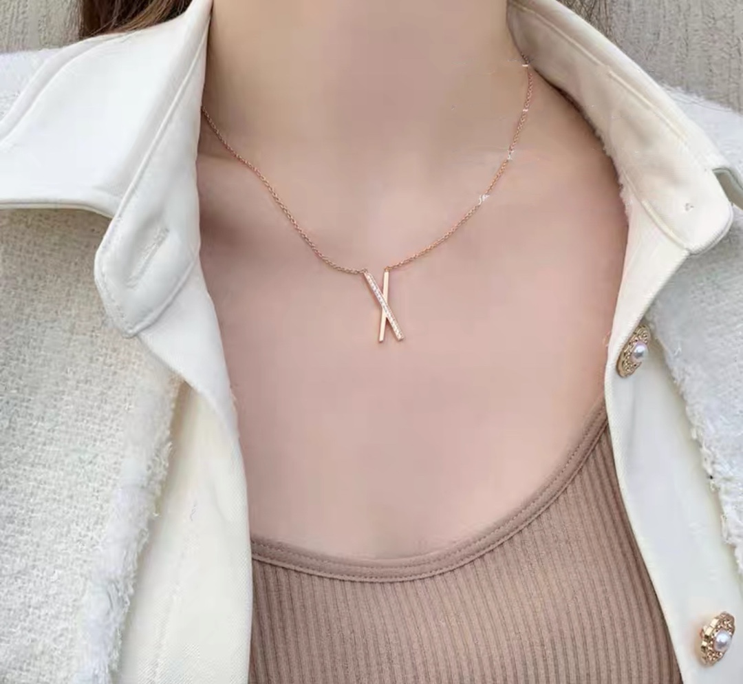 Atlas - X Pendant Necklace