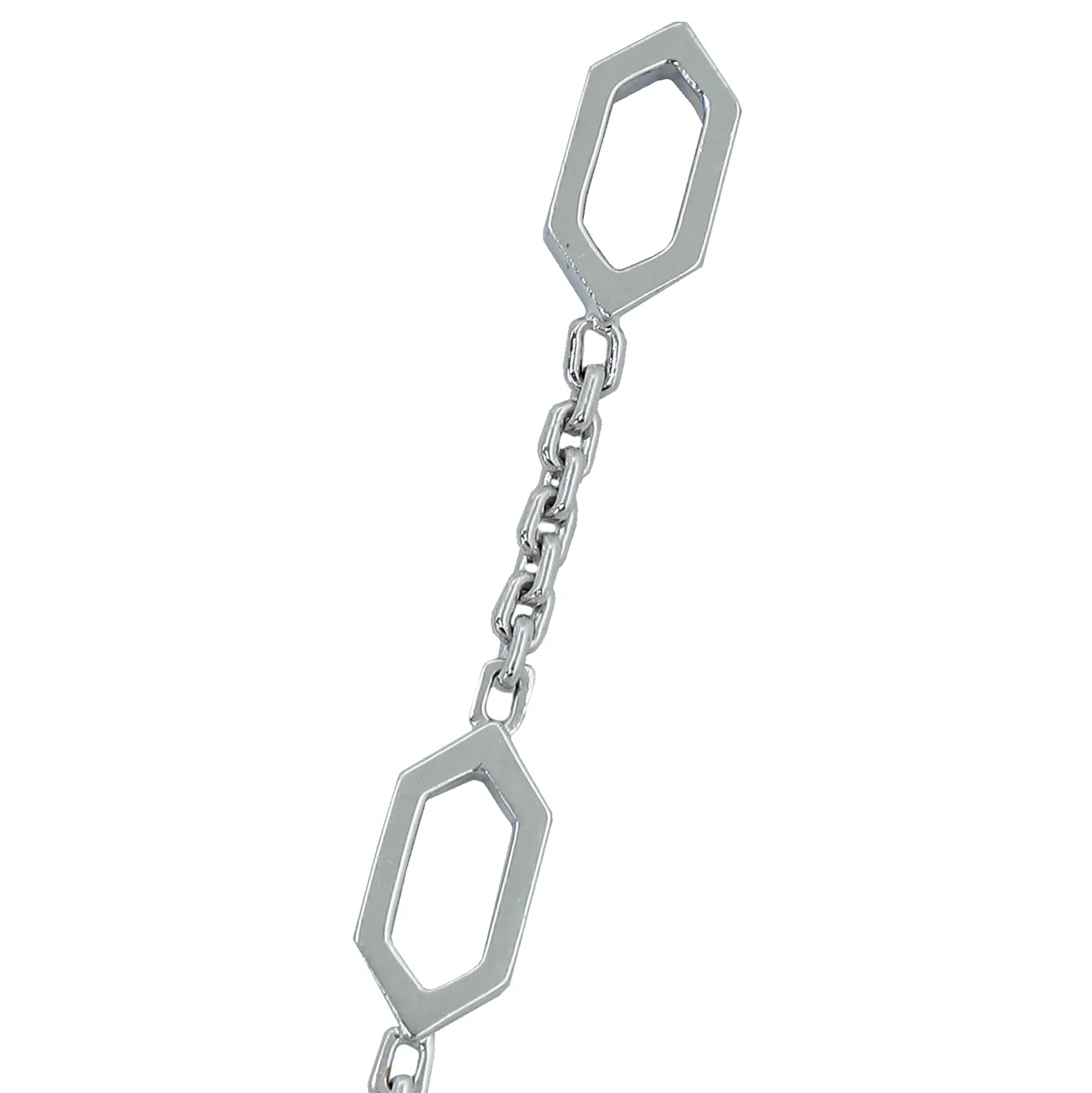 Bvlgari 18K White Gold Emeralds & Diamonds Serpenti Necklace