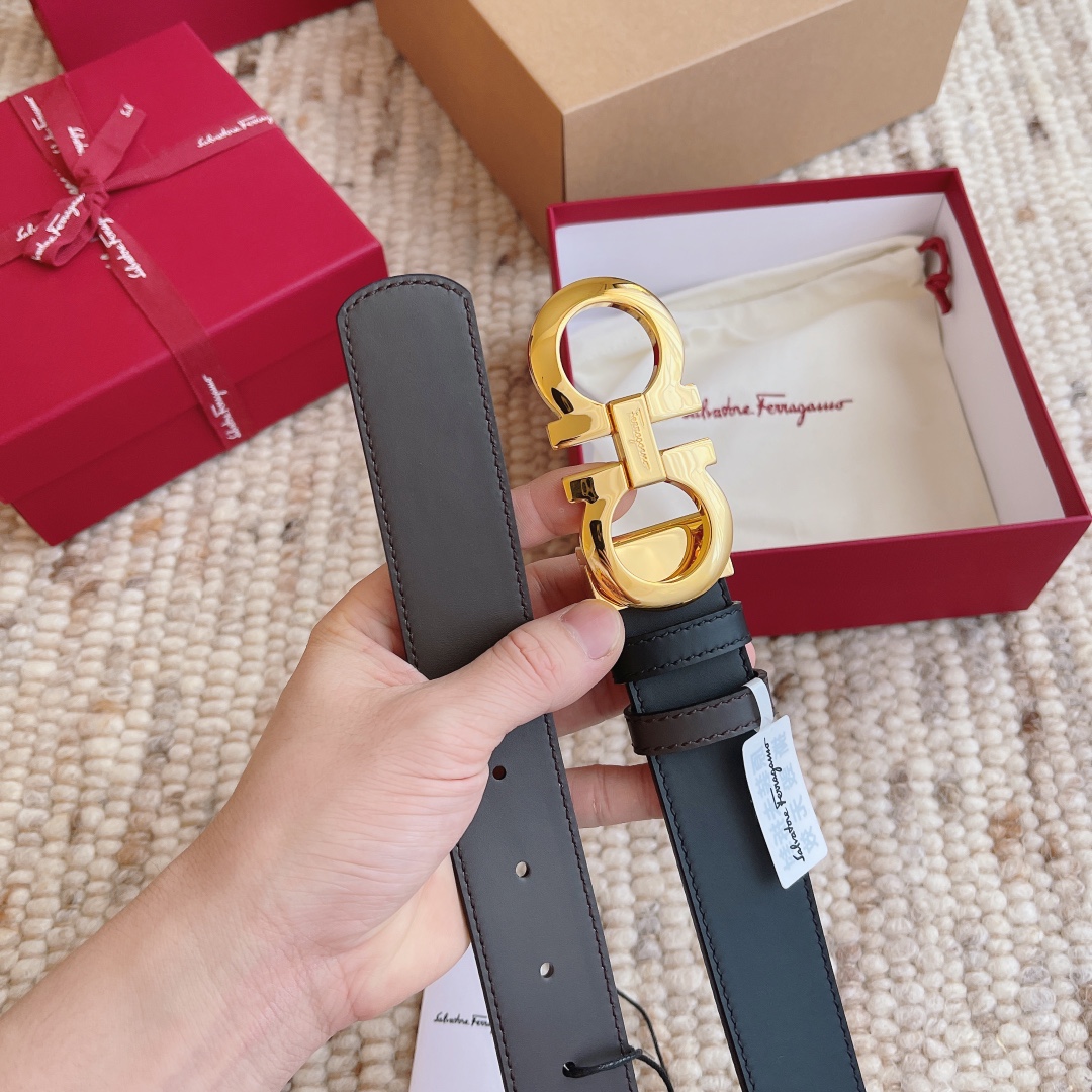 Ferrgamo Leather Belts 1:1 Mirror Version