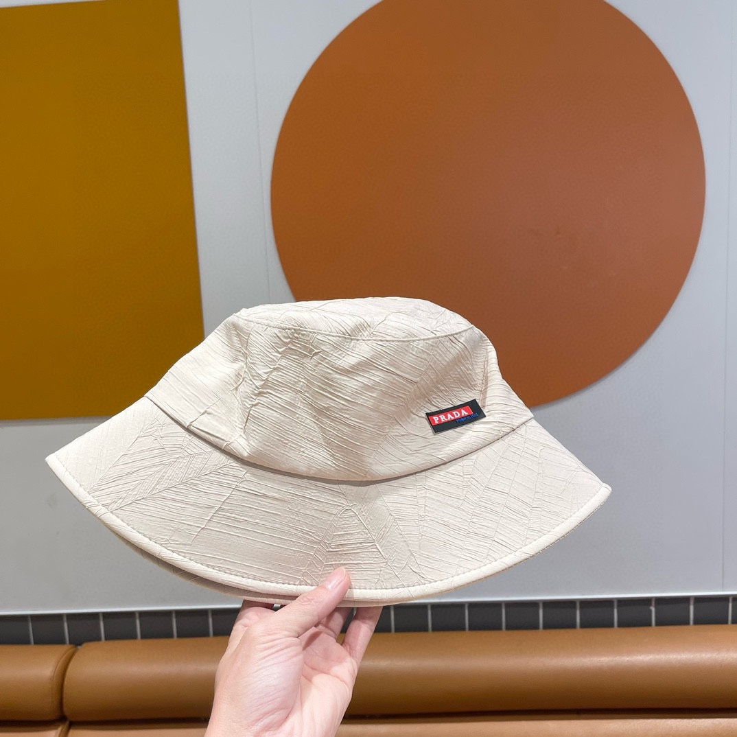 Prada Little Fisherman's Hat With a Face Sunhat （Replica）