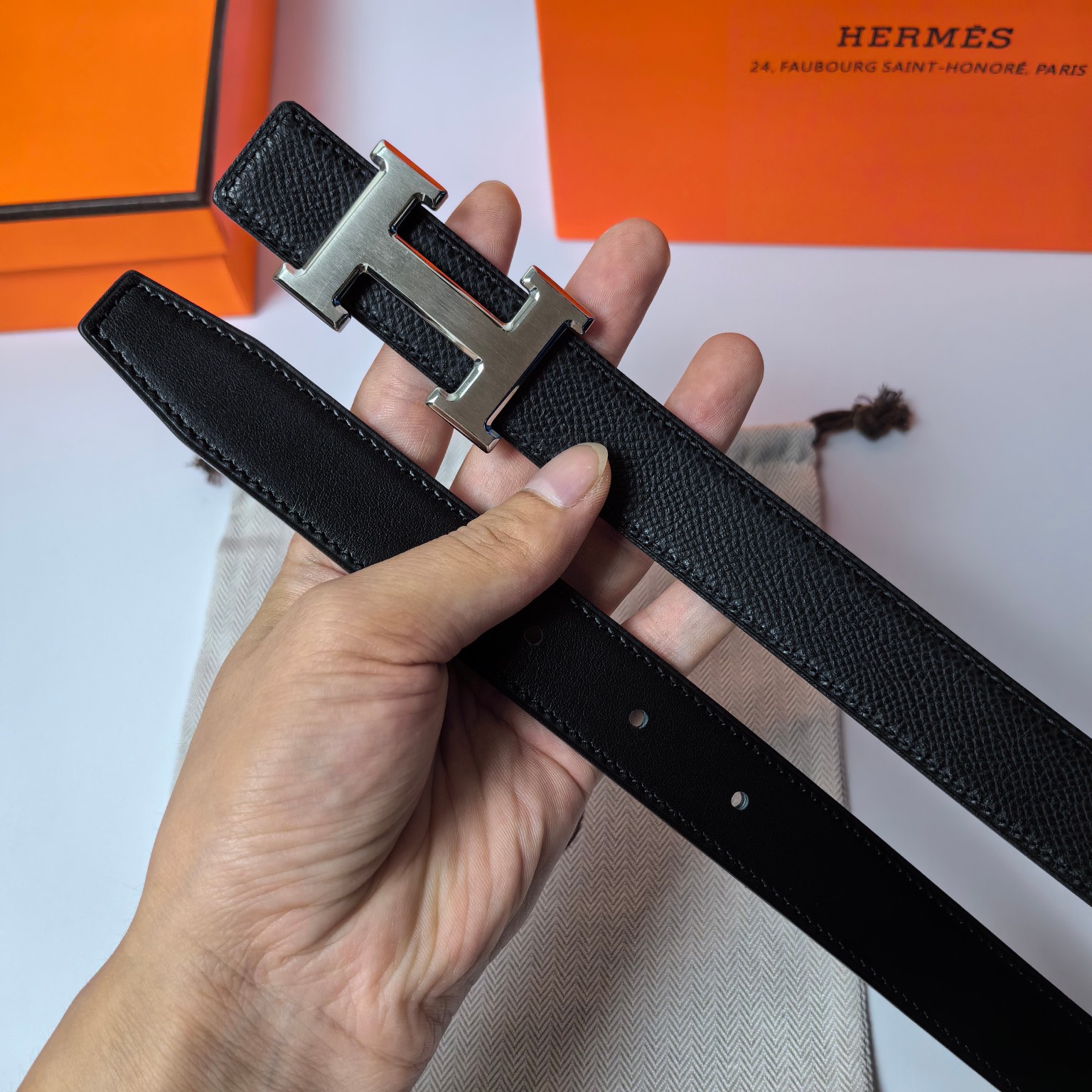 Hermes Leather Belts 1:1 Mirror Version