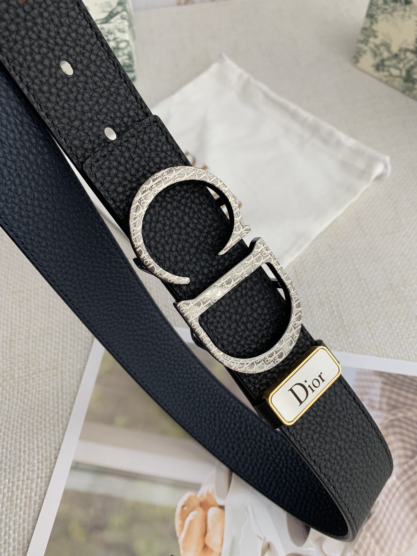 Dior Leather Belts 1:1 Mirror Version