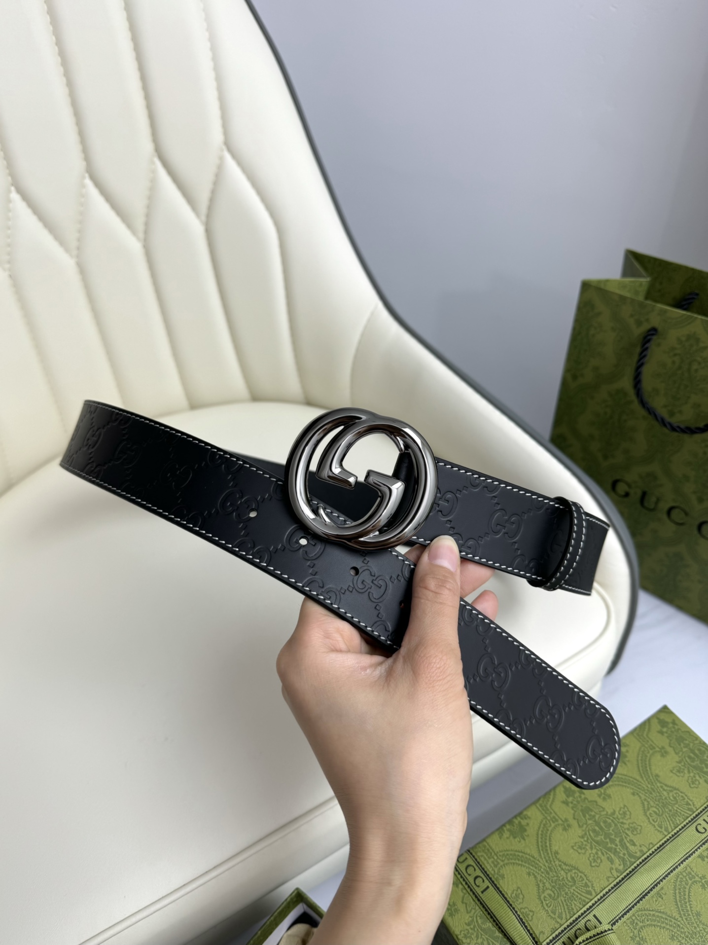 Gucci Leather Belts 1:1 Mirror Version