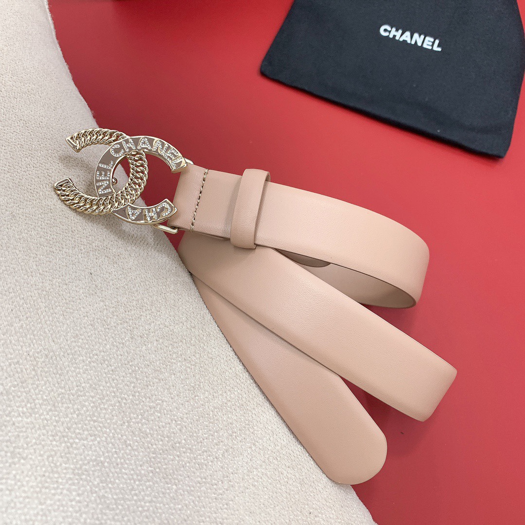 Chanel Leather Belts 1:1 Mirror Version