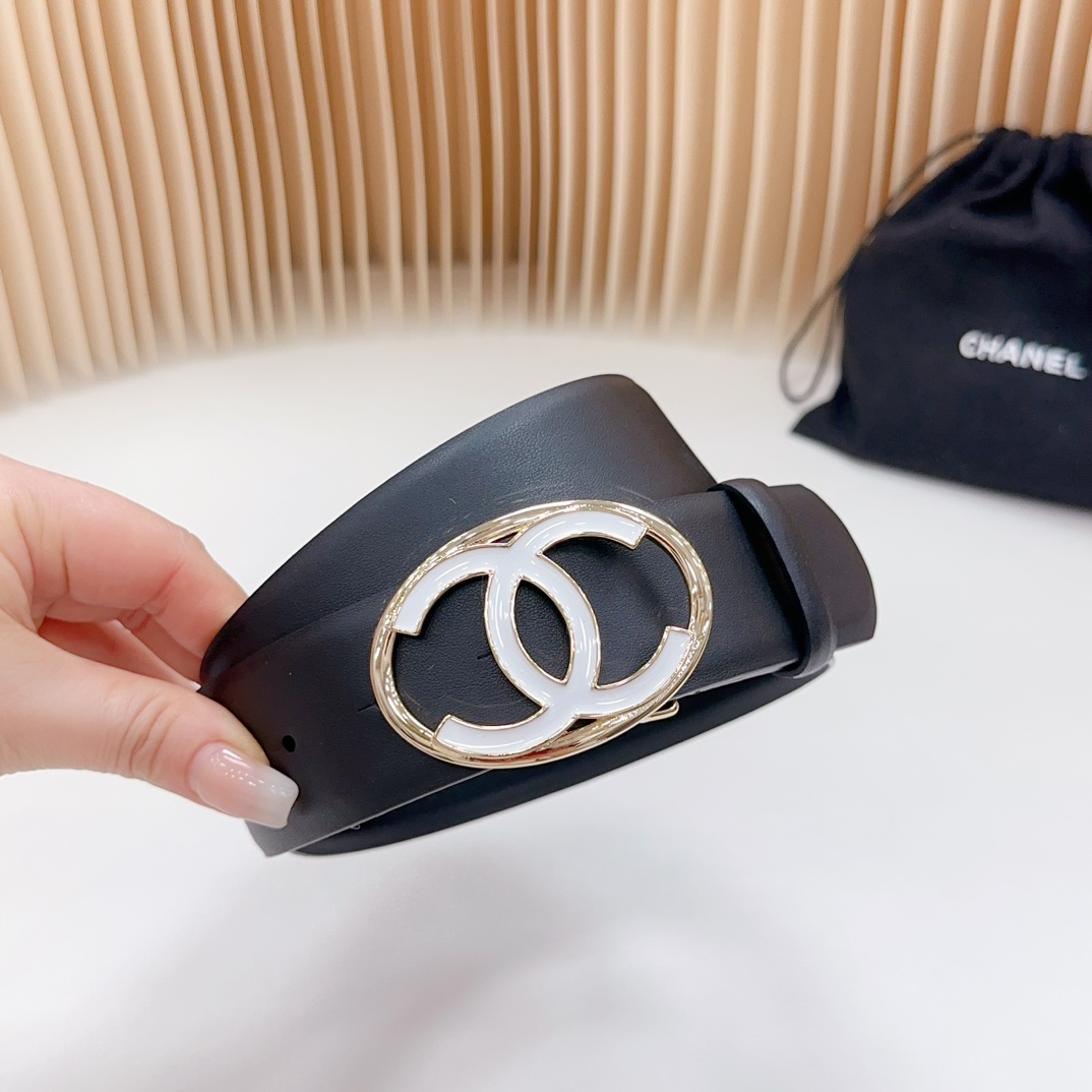 Chanel Leather Belts 1:1 Mirror Version