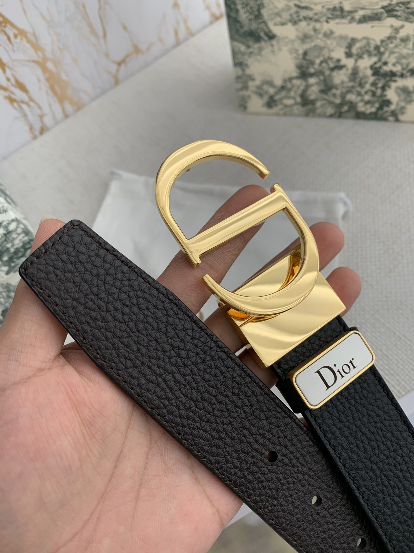 Dior Leather Belts 1:1 Mirror Version