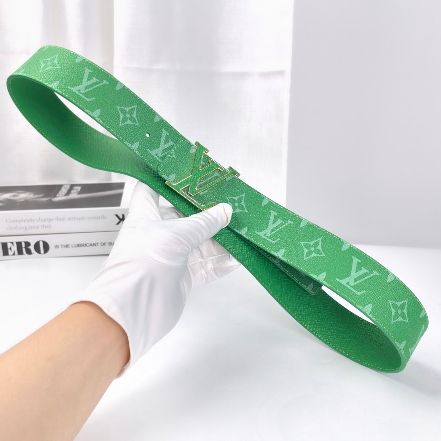 Louis Vuitton LV Leather Belts 1:1 Mirror Version