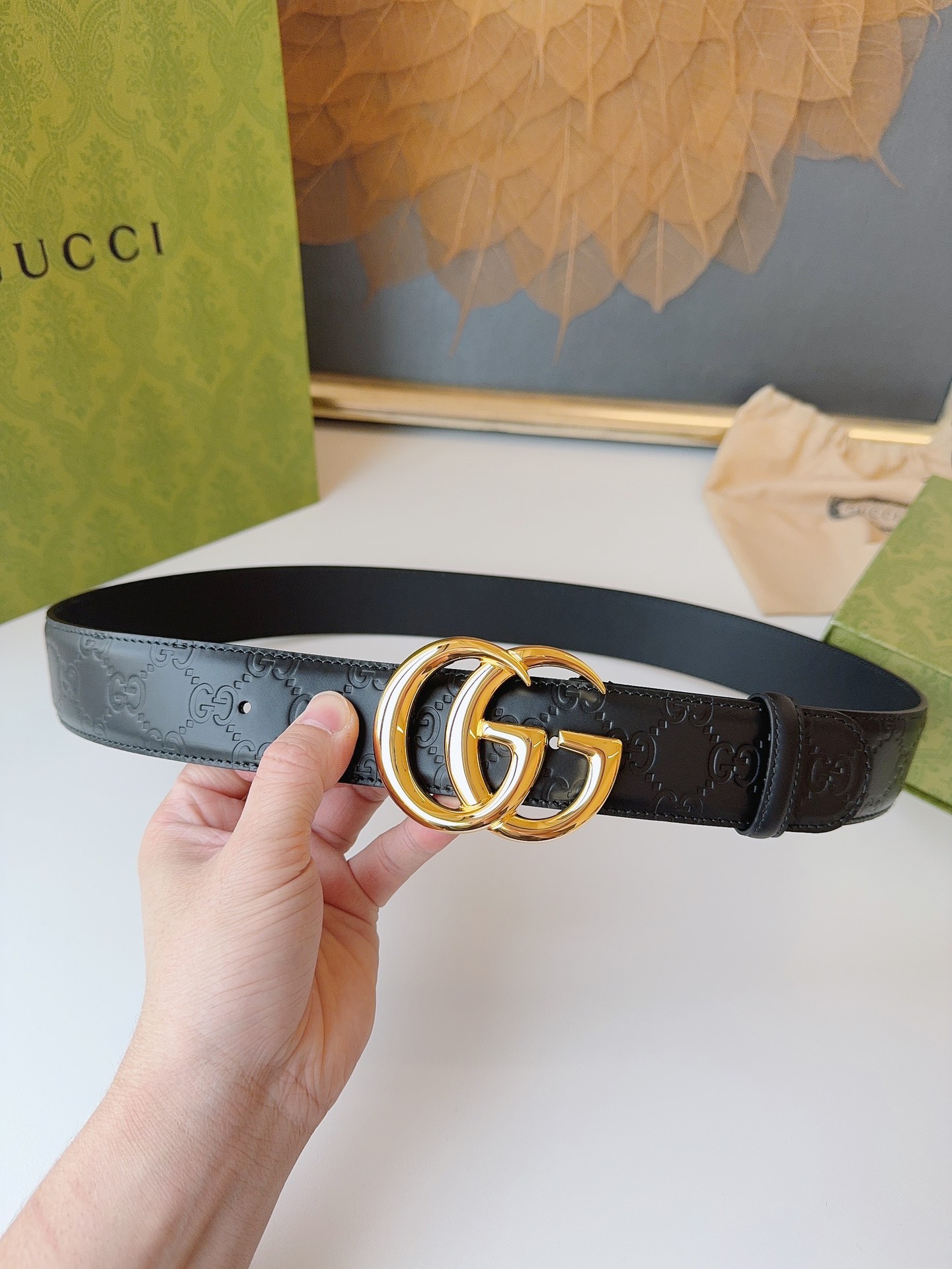 Gucci Leather Belts 1:1 Mirror Version