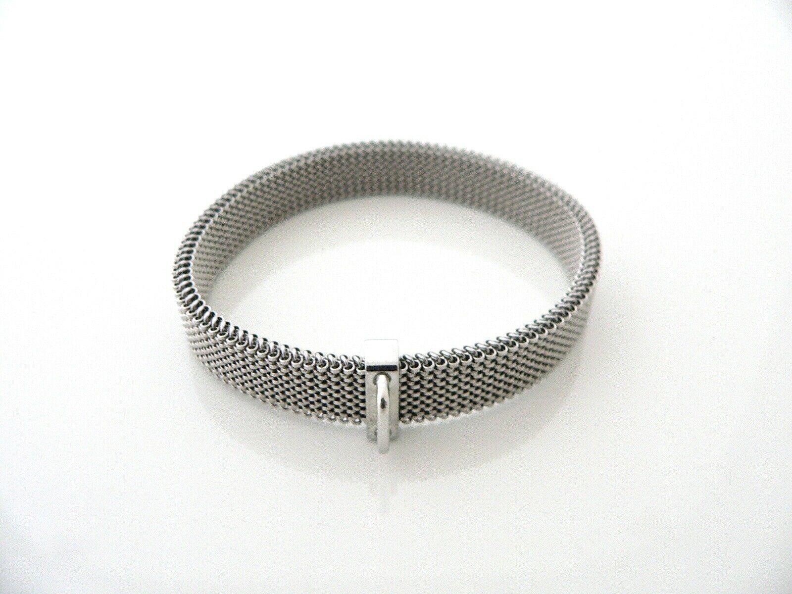 Tiffany & Co Galaxy Charm Steel Stretch Bracelet Bangle Love Gift Cool Excellent