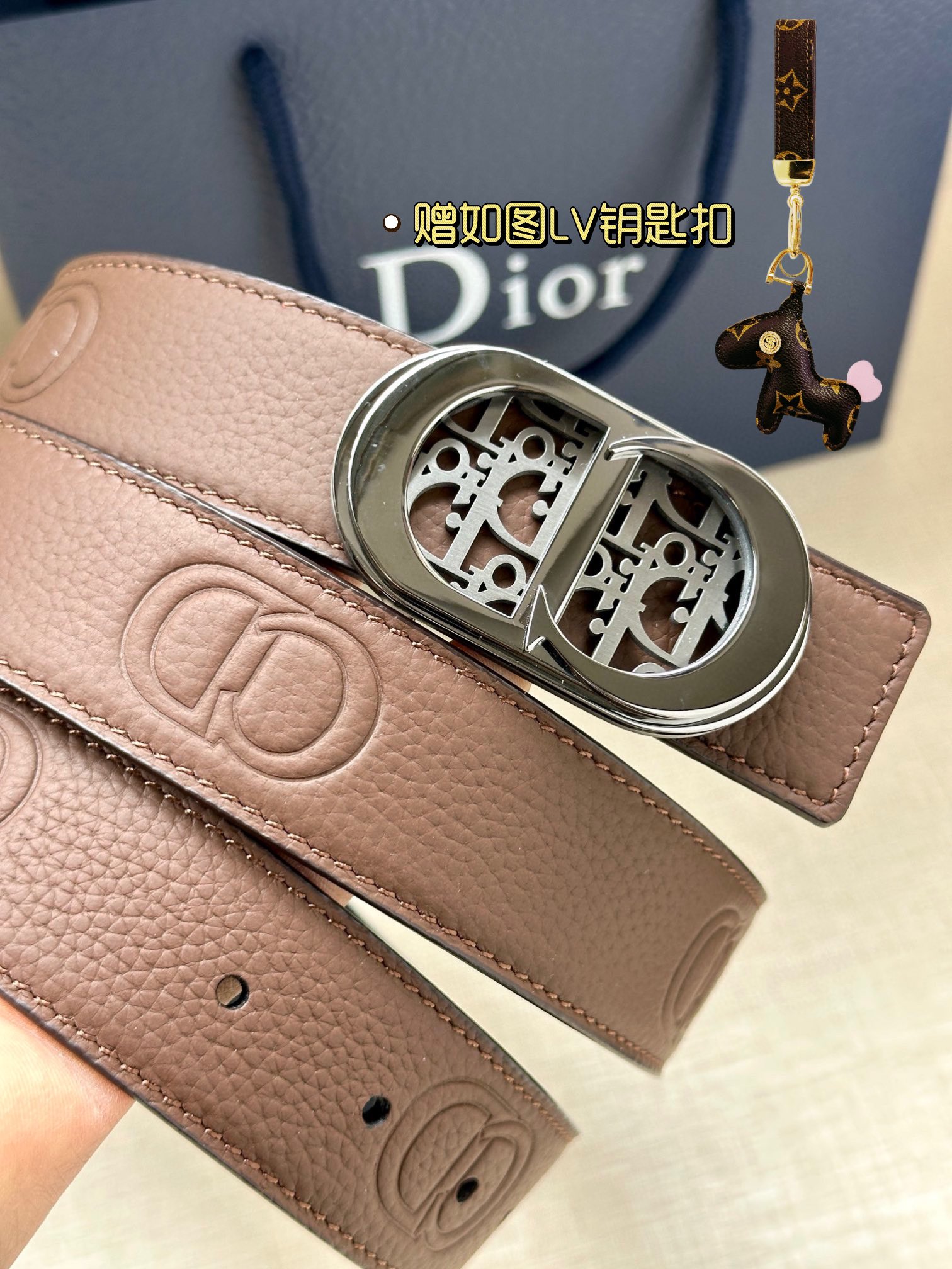 Dior Leather Belts 1:1 Mirror Version