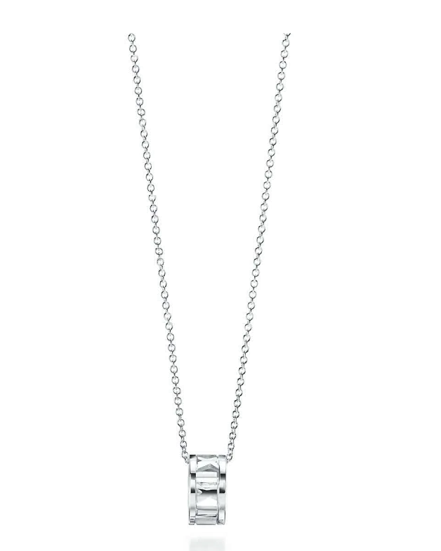 Tiffany Atlas Stylish Open Pendant Necklace Fashion Style Lady Jewelry US Sale GRP09768