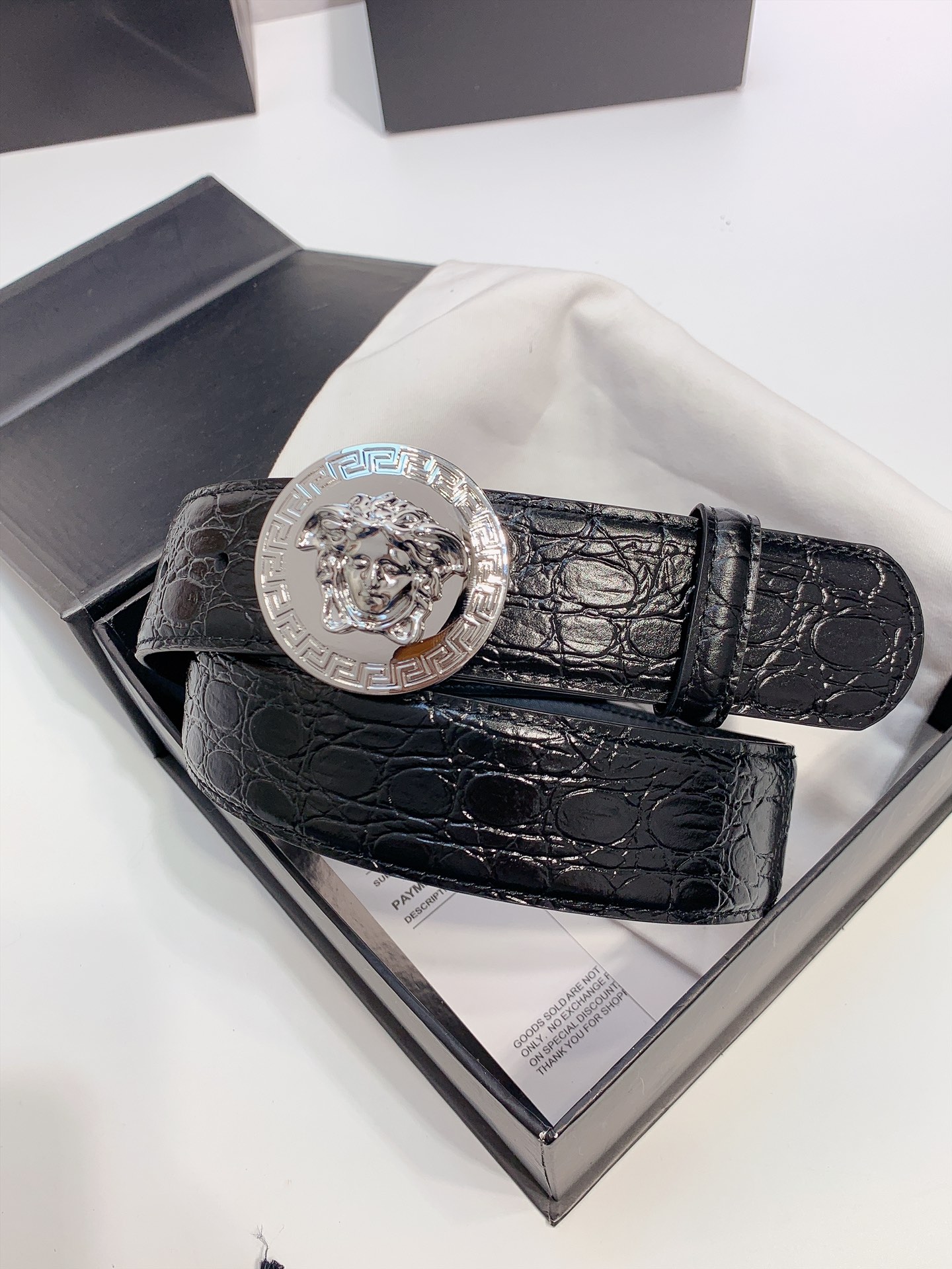 Versace Leather Belts 1:1 Mirror Version