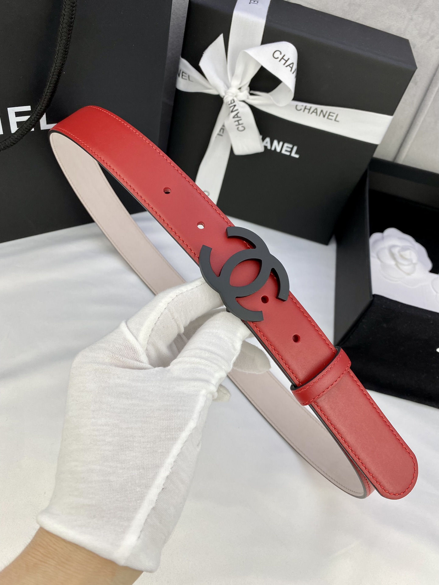 Chanel Leather Belts 1:1 Mirror Version