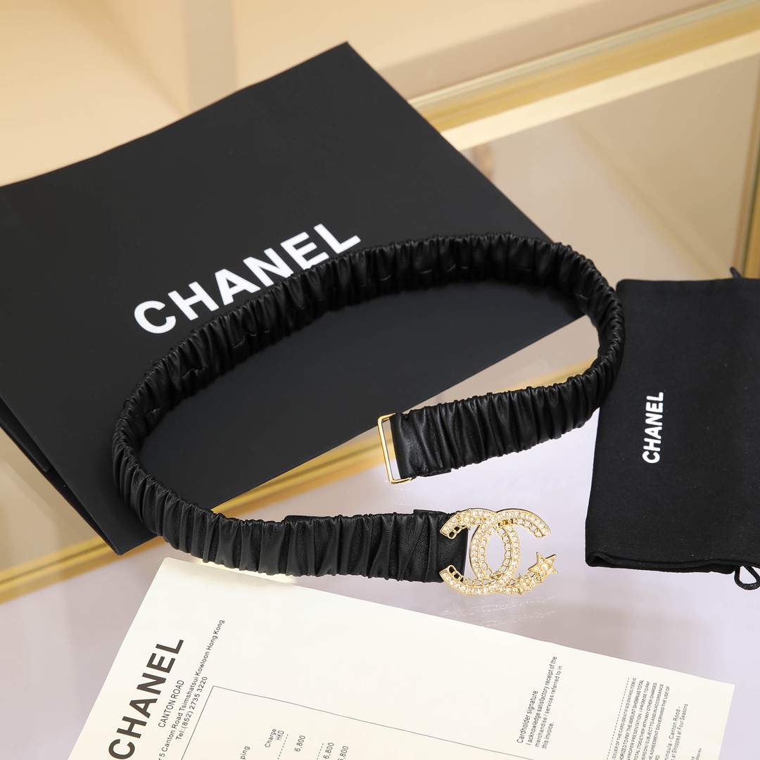 Chanel Leather Belts 1:1 Mirror Version