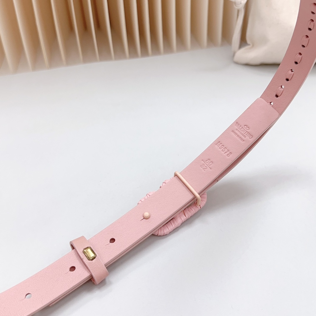 Valentino Leather Belts 1:1 Mirror Version