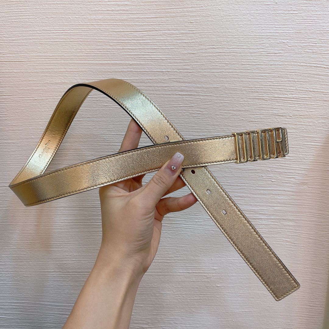 Dior Leather Belts 1:1 Mirror Version