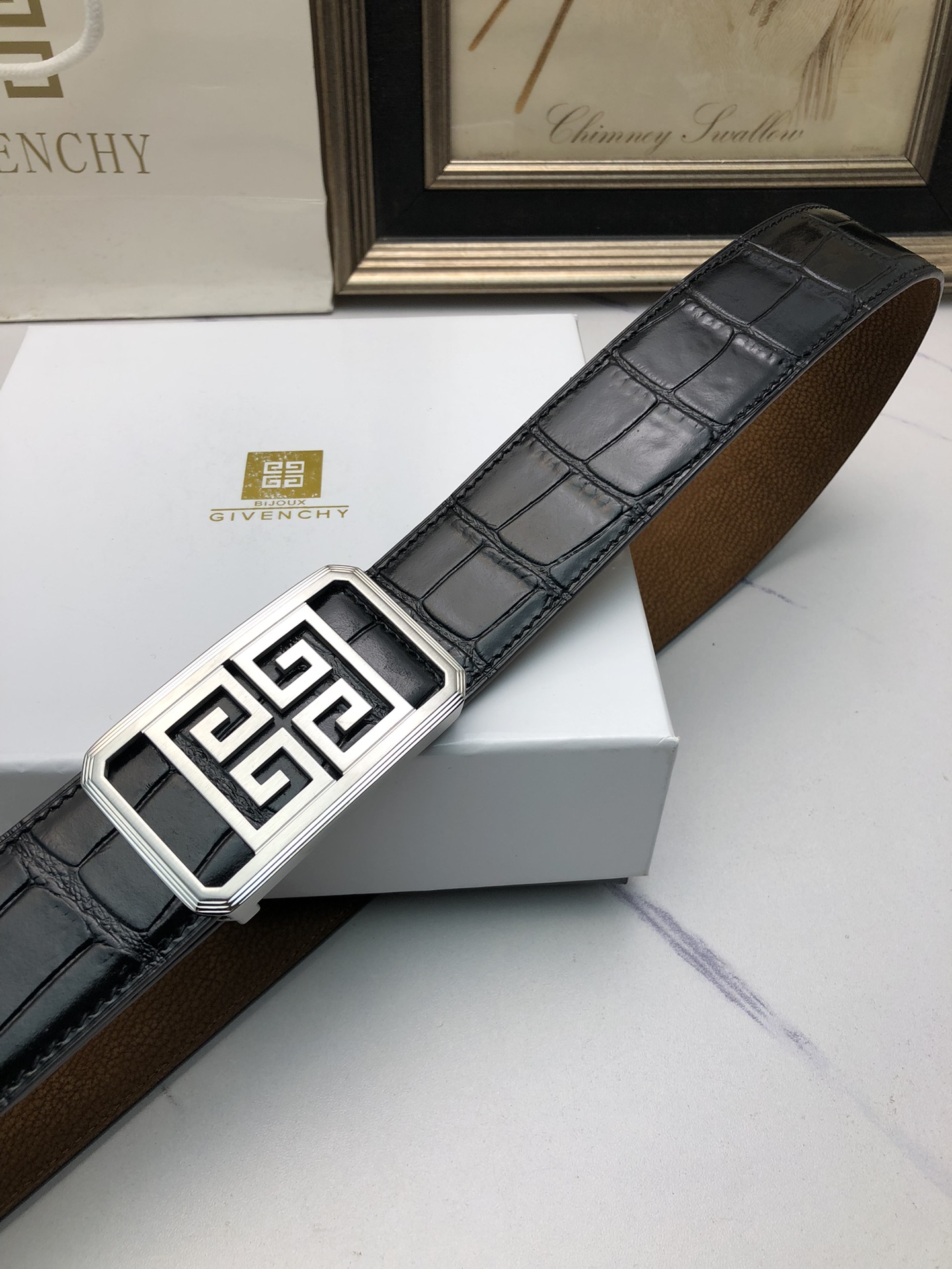 Givenchy Leather Belts 1:1 Mirror Version