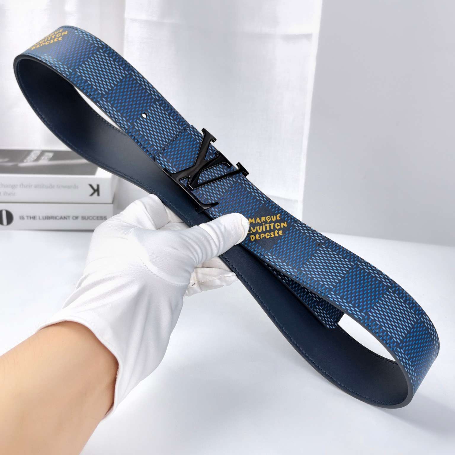 Louis Vuitton LV Leather Belts 1:1 Mirror Version