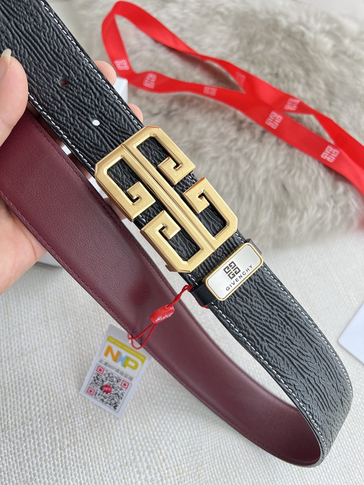 Givenchy Leather Belts 1:1 Mirror Version