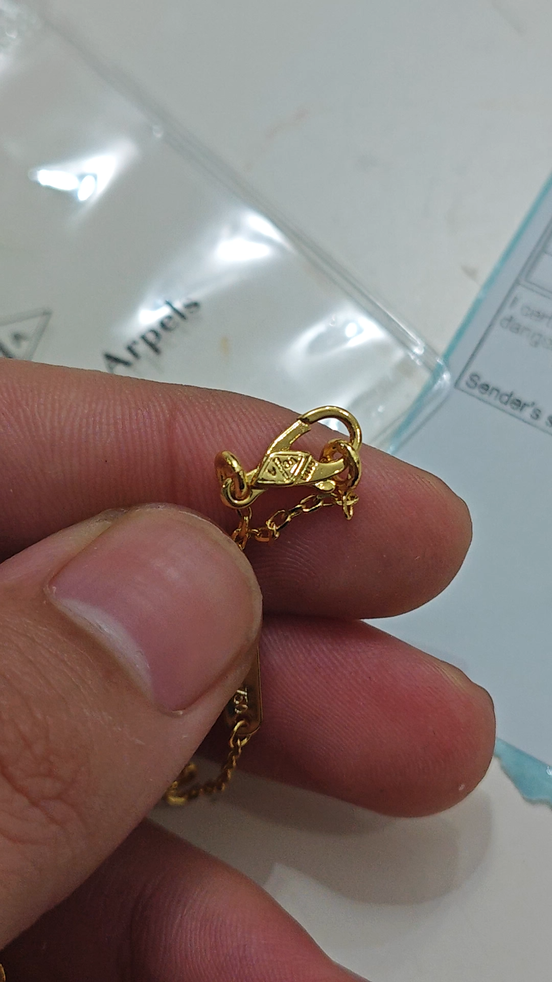 Van Cleef Necklace Dupe, Clover Necklace, Vintage Alhambra pendant