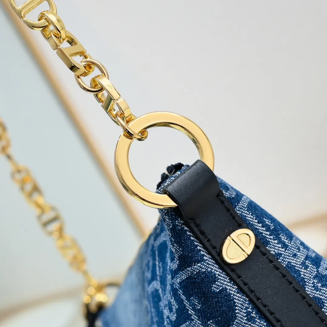 Dior Diorstar Hobo Chain Bag Shoulder Bag Handbag  (Replica)