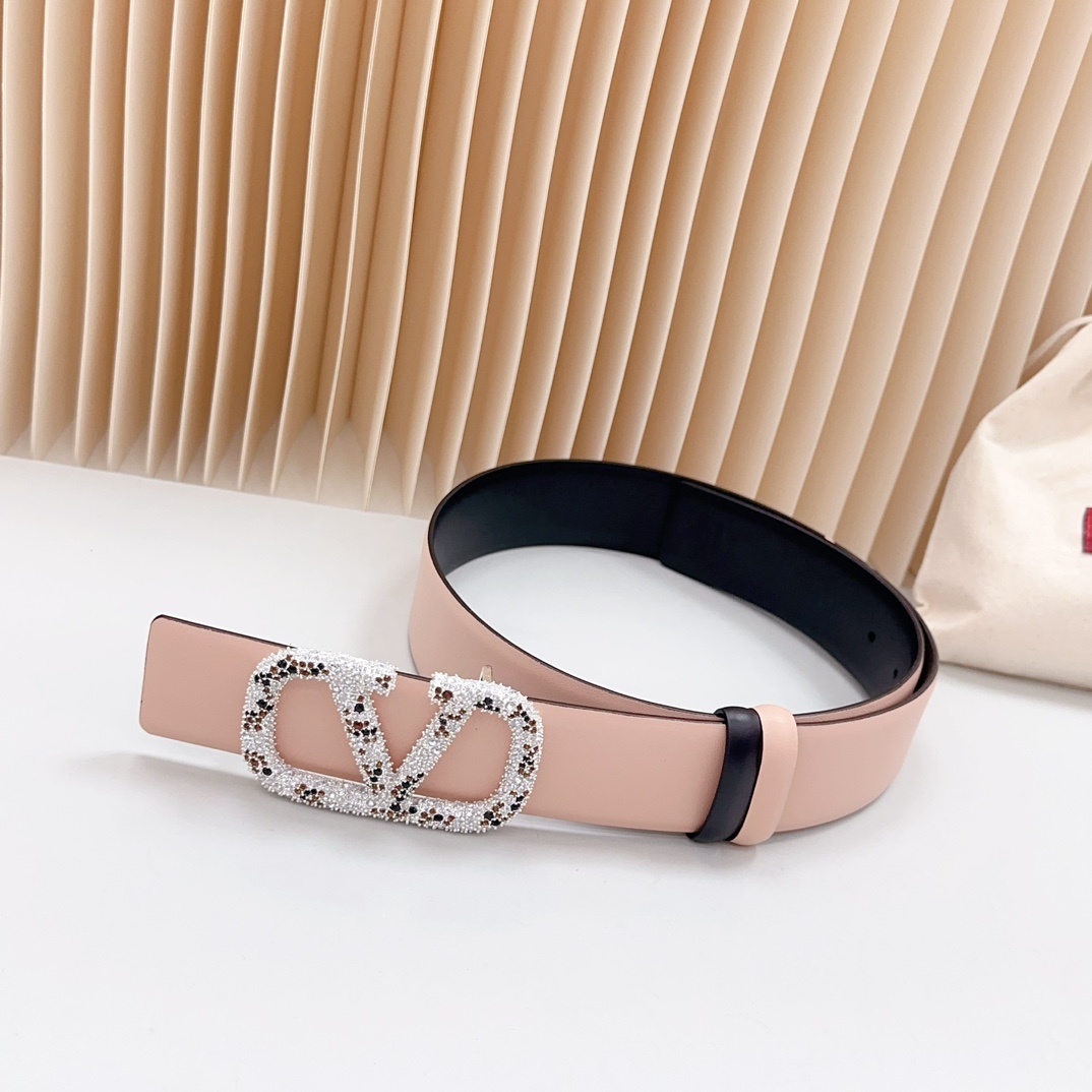 Valentino Leather Belts 1:1 Mirror Version