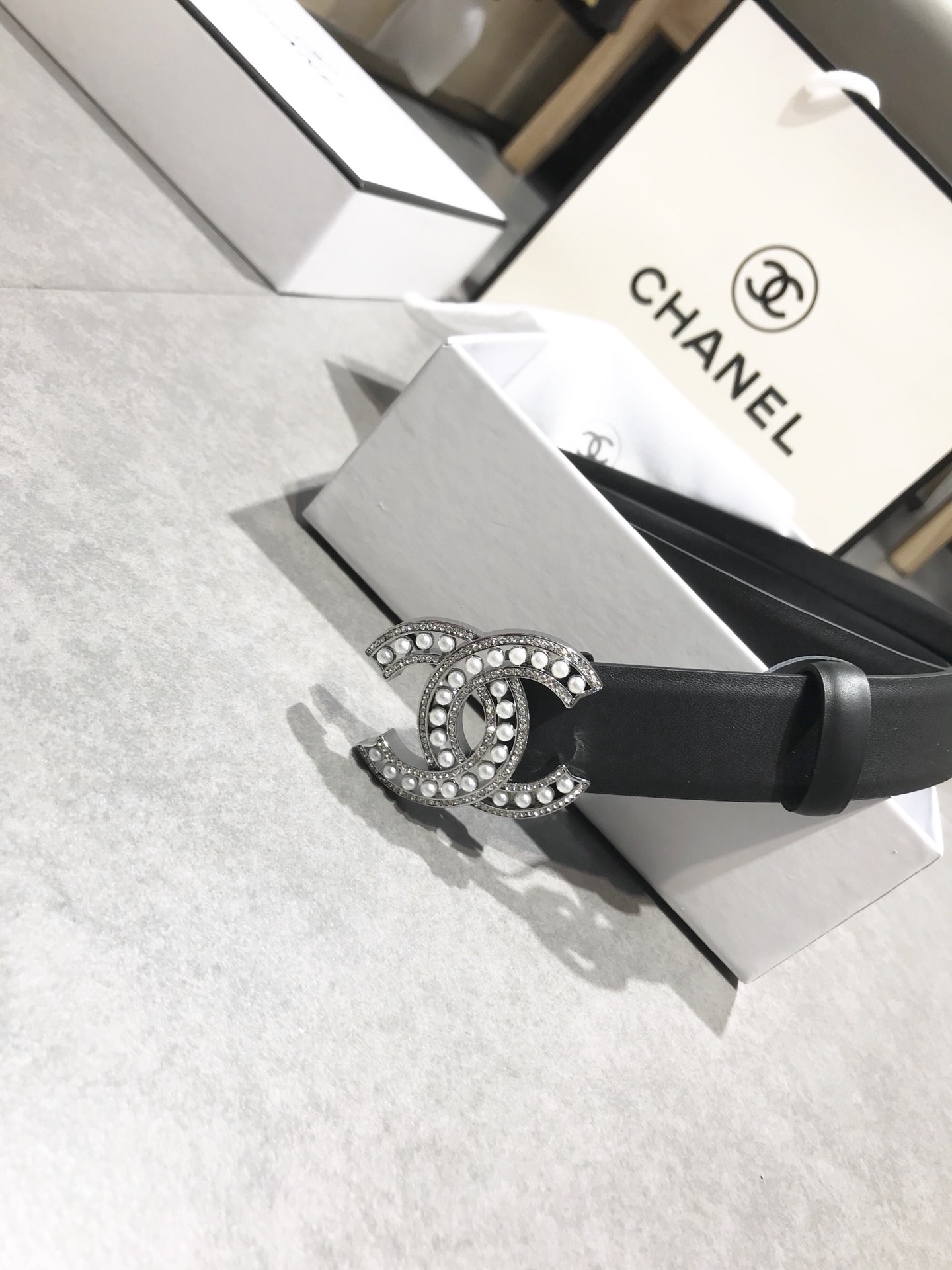 Chanel Leather Belts 1:1 Mirror Version