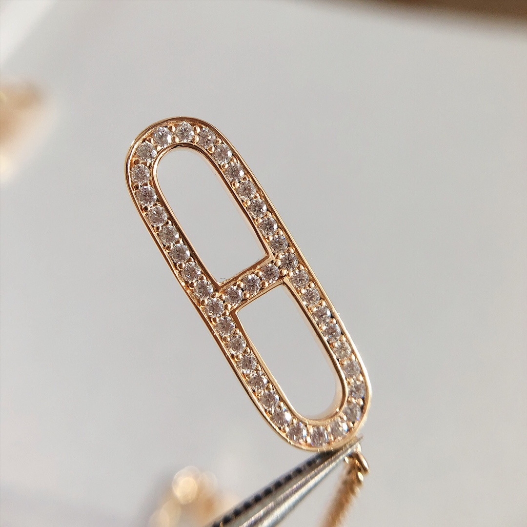 Cartier Pig's Nose Bracelet with Diamonds