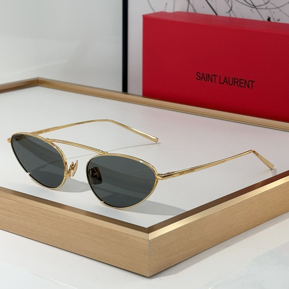 Saint Laurent YSL Metal Blackout anti-UV Sunglasses Top Quality（Replica）