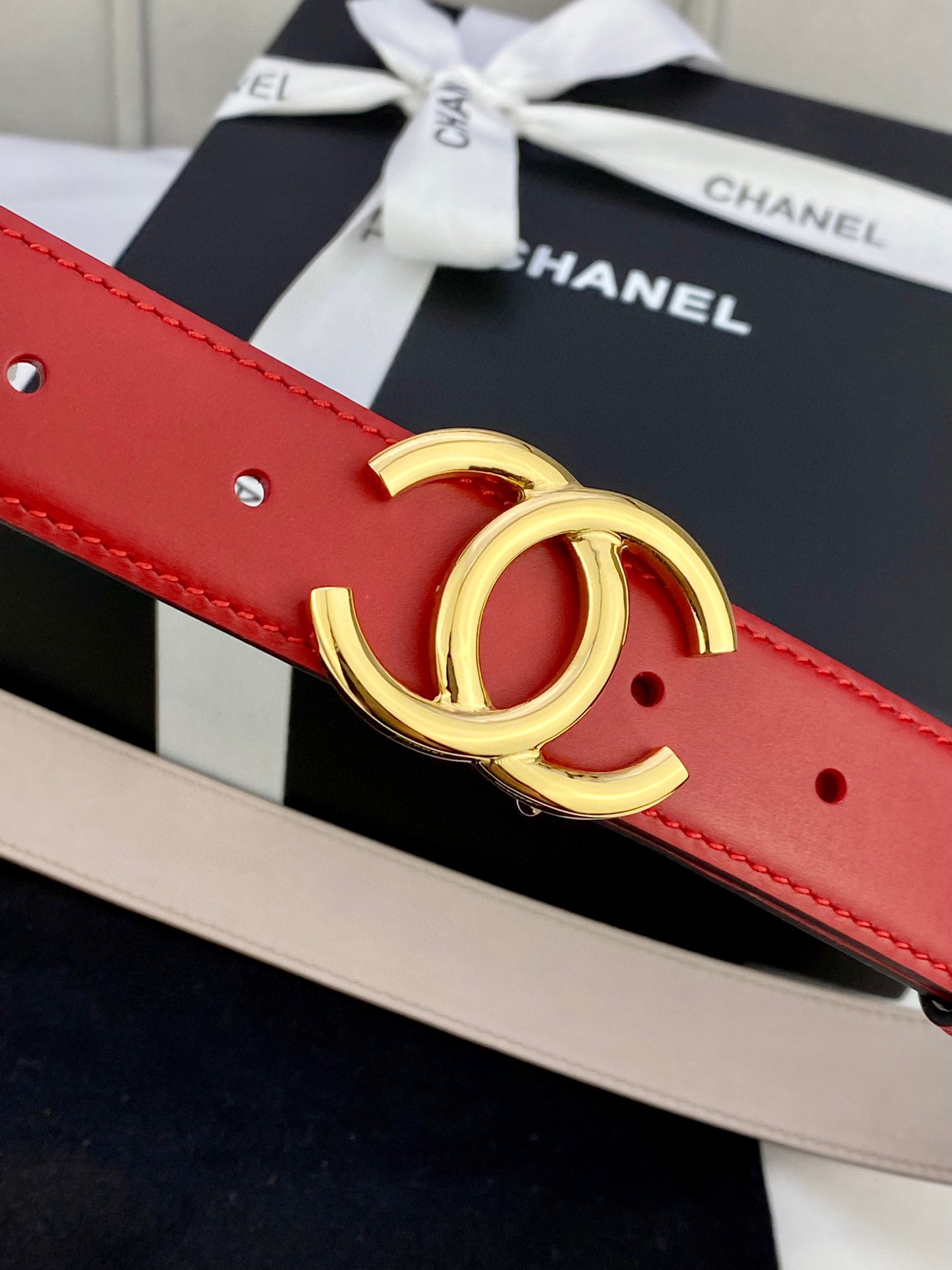 Chanel Leather Belts 1:1 Mirror Version