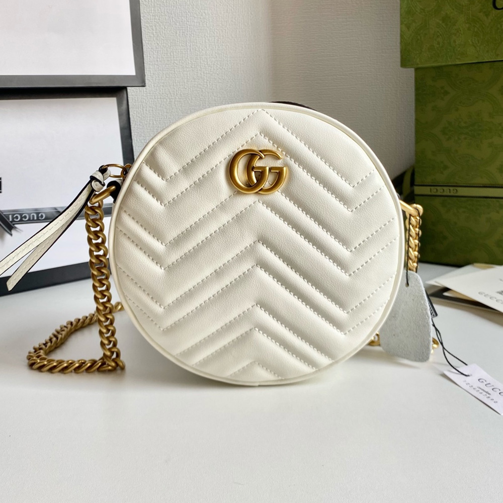 Gucci Marmont Round Shoulder Bag(Replica)