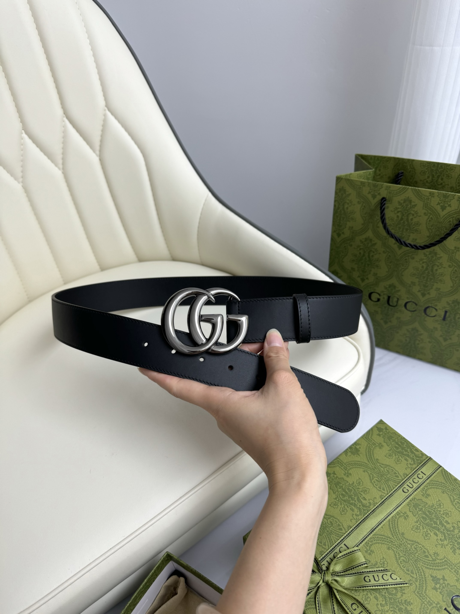 Gucci Leather Belts 1:1 Mirror Version