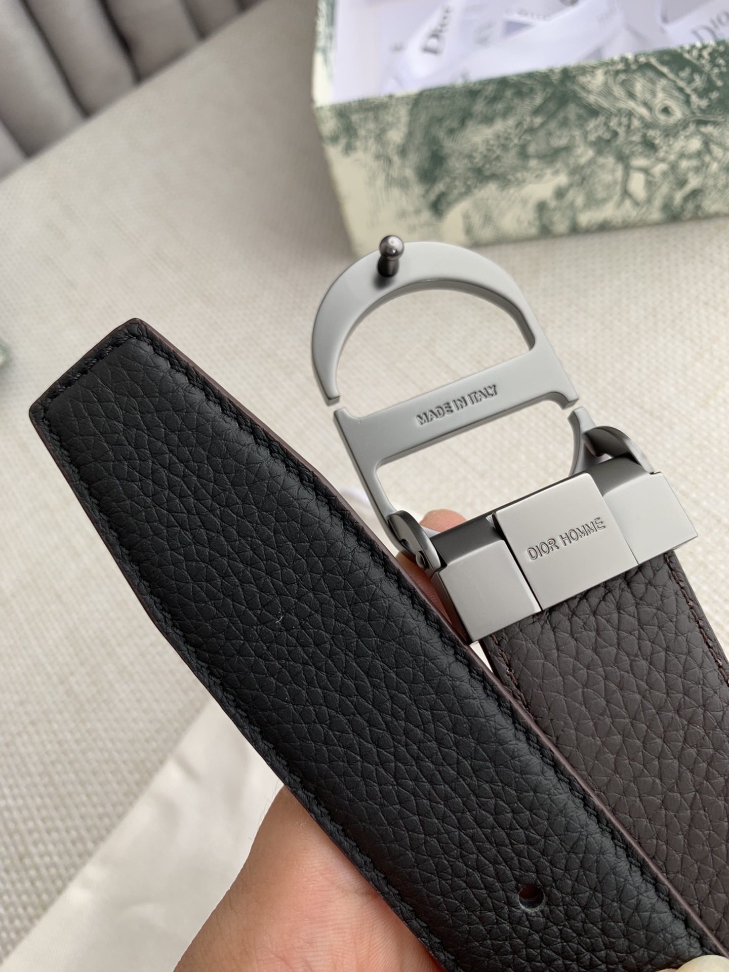 Dior Leather Belts 1:1 Mirror Version