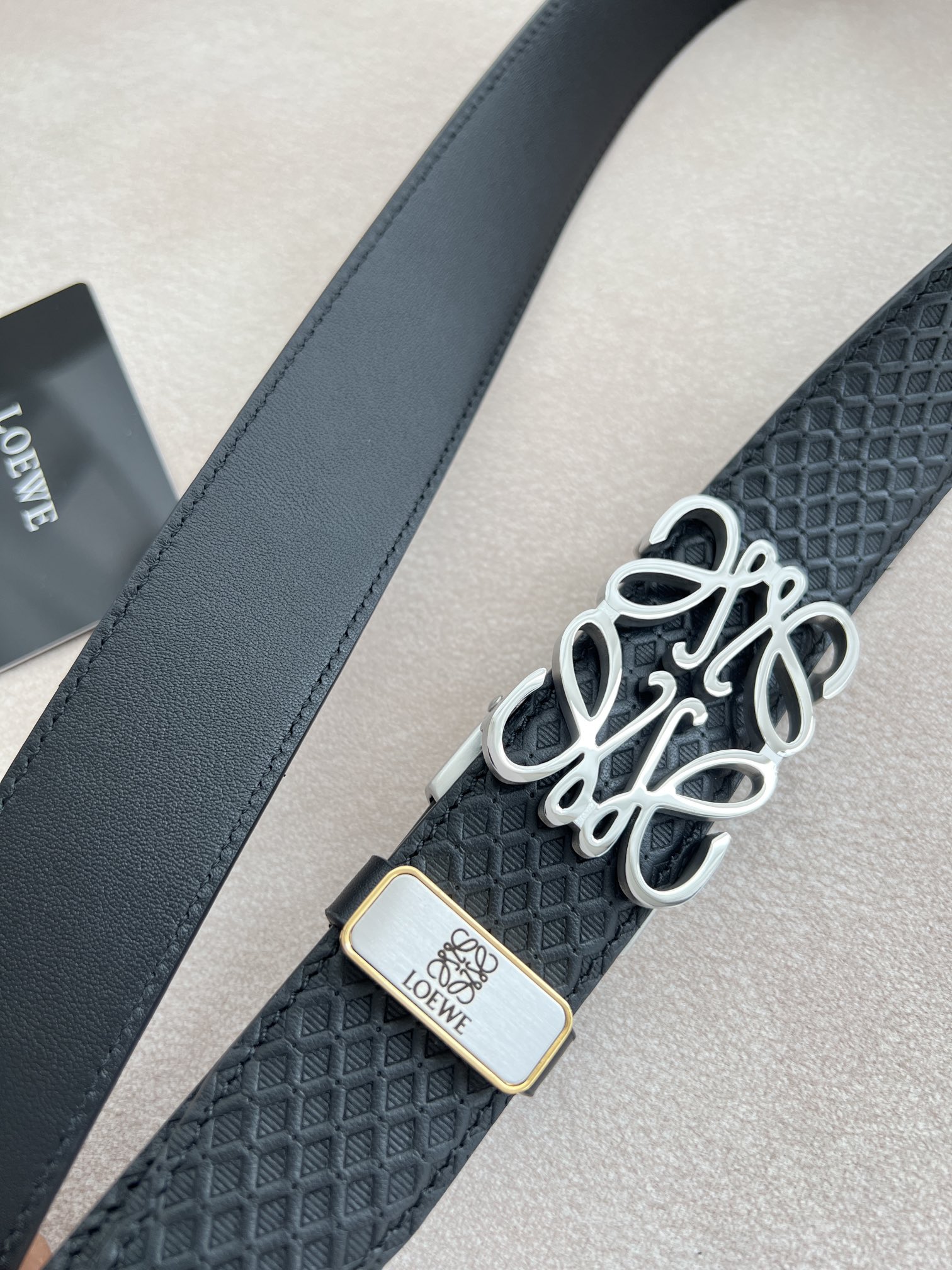 Loewe Leather Belts 1:1 Mirror Version