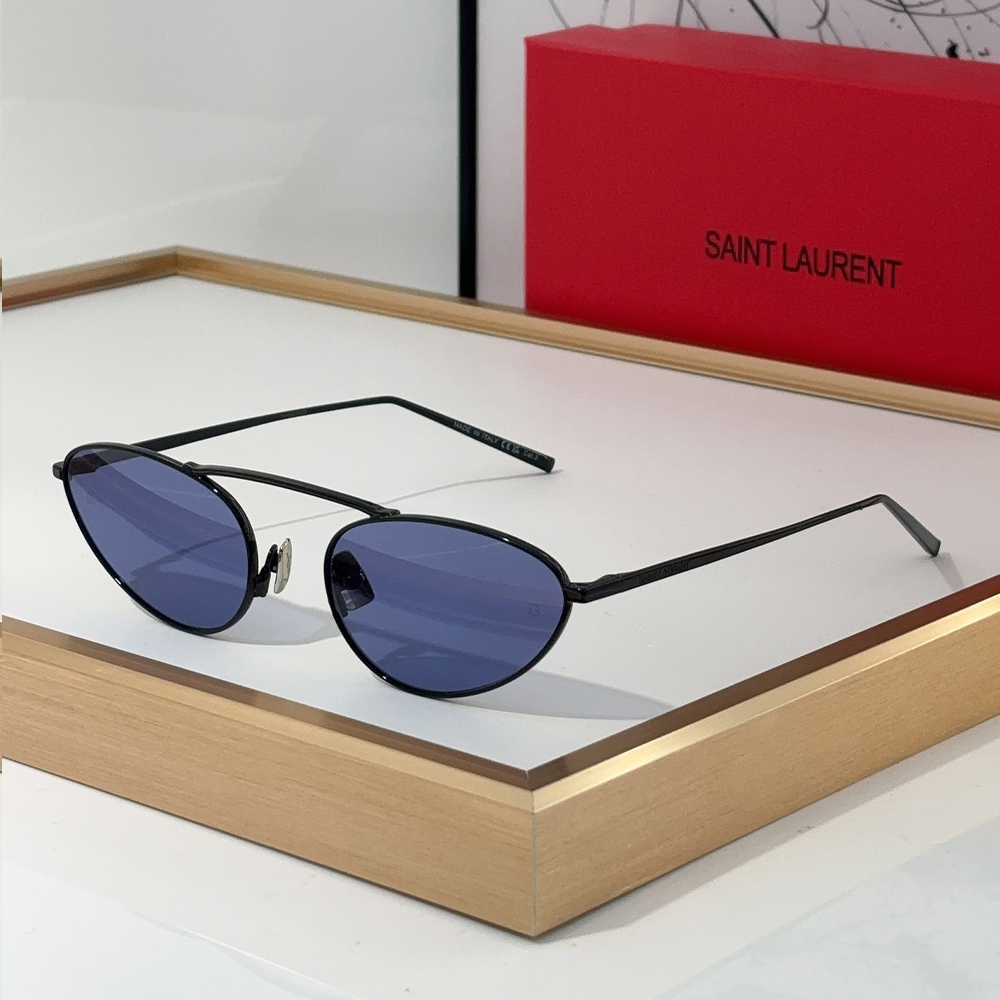 Saint Laurent YSL Metal Blackout anti-UV Sunglasses Top Quality（Replica）
