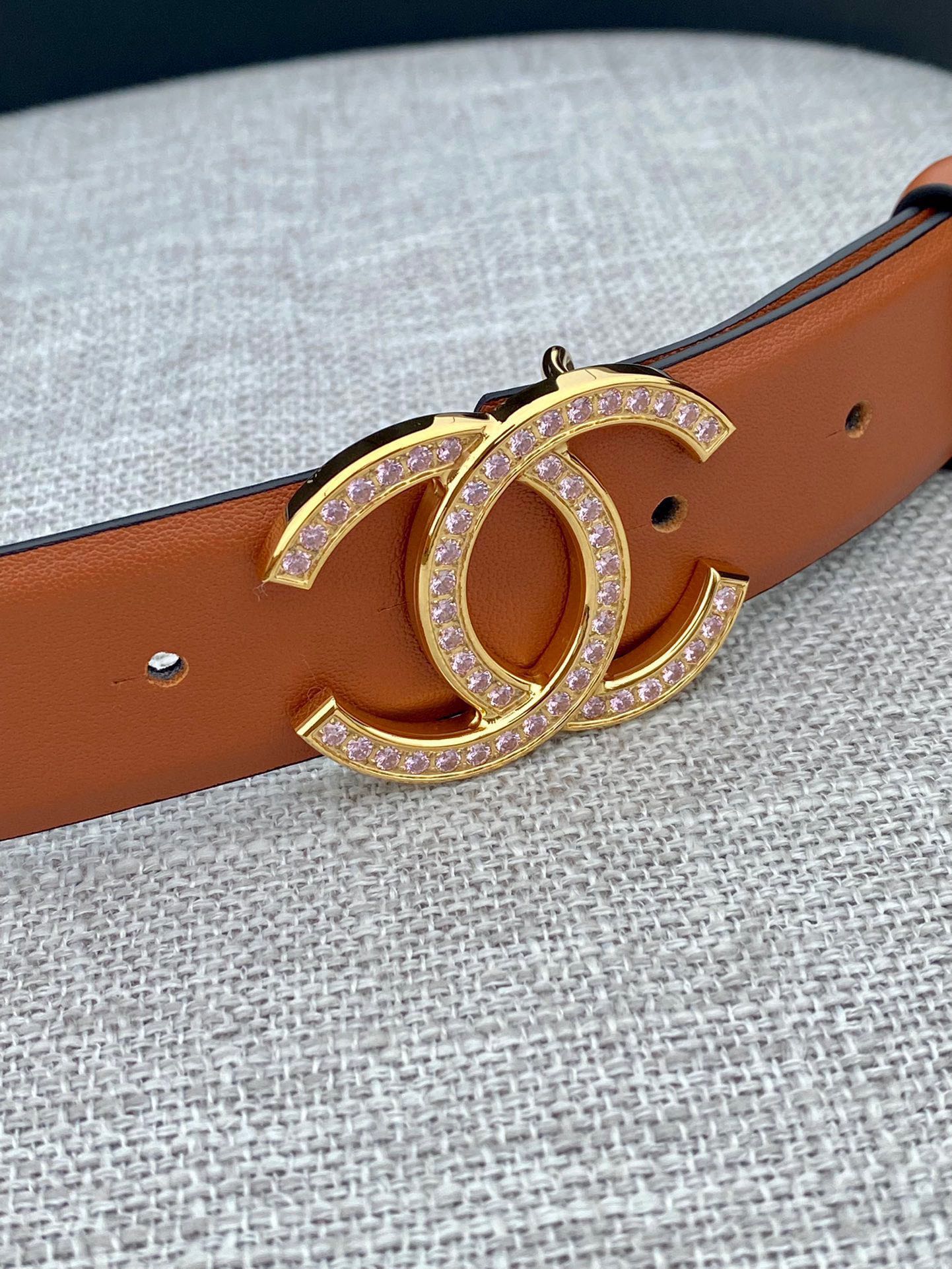 Chanel Leather Belts 1:1 Mirror Version