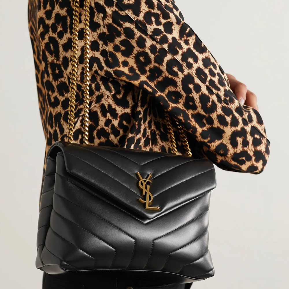 SAINT LAURENT Loulou Small In Quilted leather Shoulder Bag(Replica)