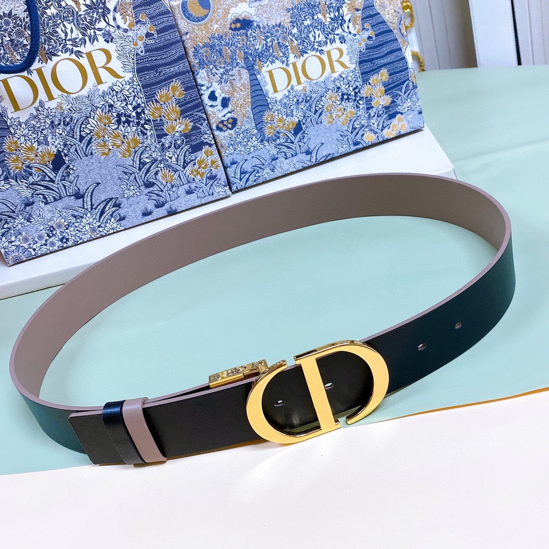 Dior Leather Belts 1:1 Mirror Version