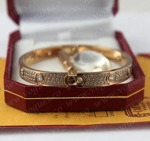 Cartier Love Bracelet Diamond-Paved Pink Gold Diamonds N6036917