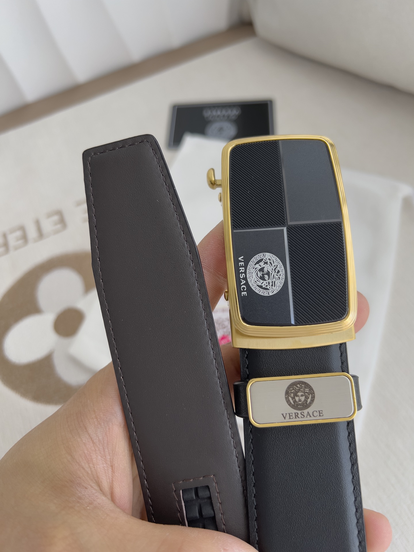 Versace Leather Belts 1:1 Mirror Version
