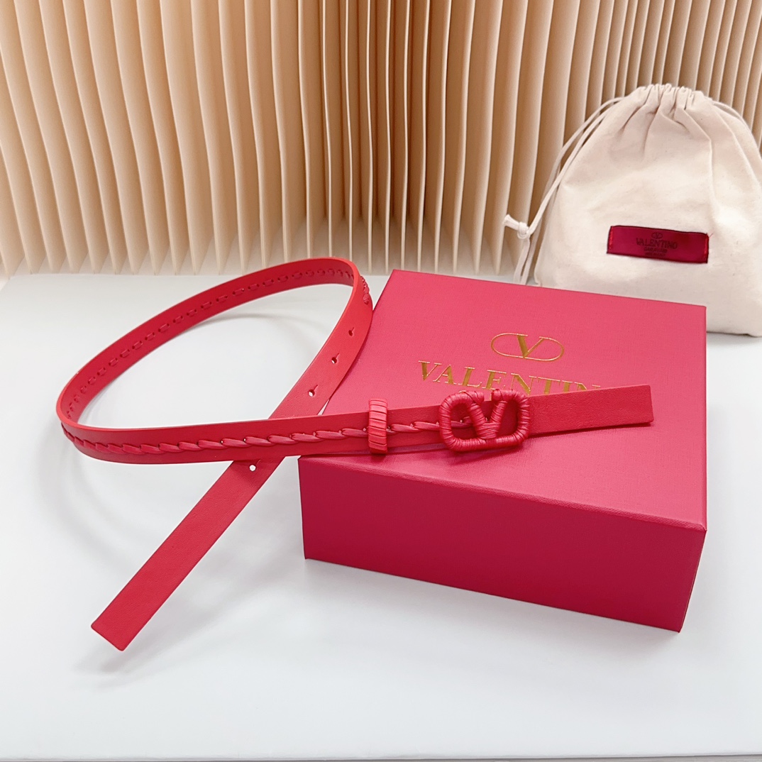 Valentino Leather Belts 1:1 Mirror Version